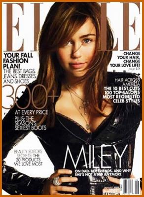 Miley Cyrus Does Elle Magazine